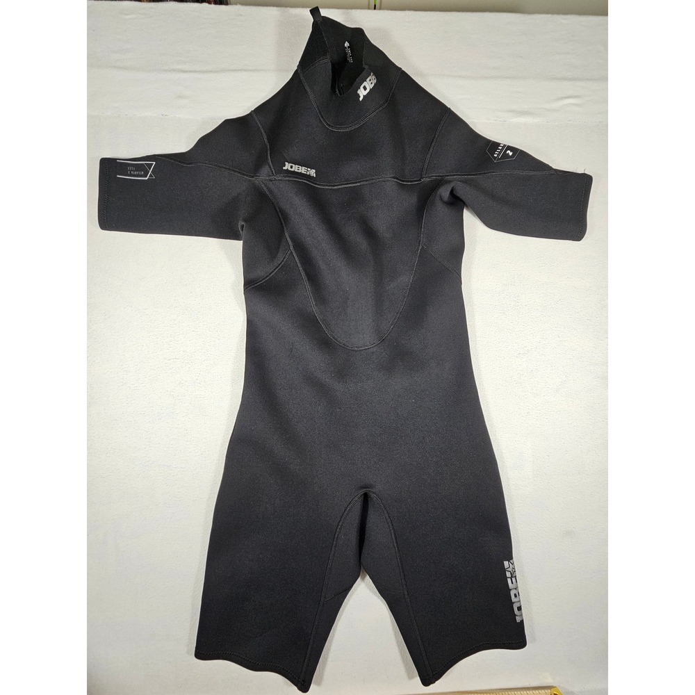 Jobe Atlanta 2 Mens Shorty Wetsuit XL Black 2mm Neoprene Spring Suit WN1709007